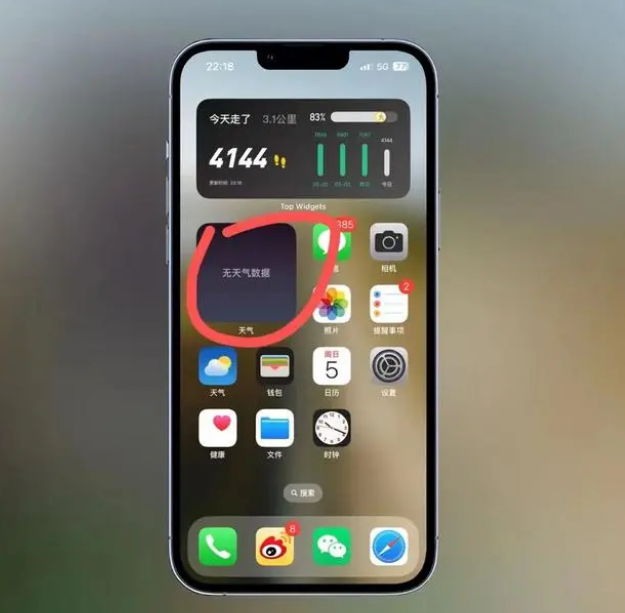 东方苹果手机维修分享:iOS16主屏幕天气小组件无法正常工作怎么办？ 