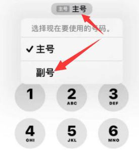 东方苹果14维修店分享iPhone 14 Pro Max使用副卡打电话的方法 