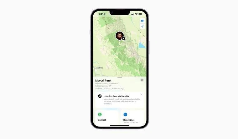 东方苹果14维修分享iPhone14系列中 FindMy功能通过卫星分享位置方法教程 