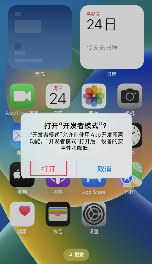 东方苹果手机维修分享如何打开开发者模式 