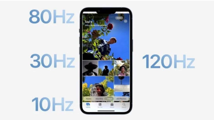东方苹果14维修分享iPhone 14有高刷吗 