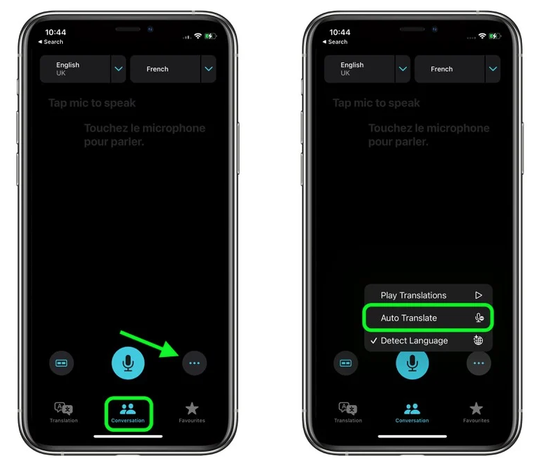 东方苹果手机维修分享iOS 15 “翻译” App 新改进 