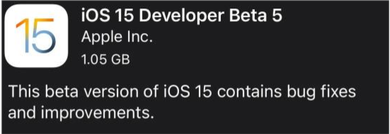 东方苹果手机维修分享如何升级到iOS15.0 beta5 