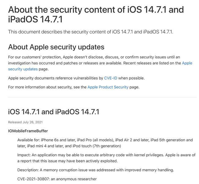 东方苹果手机维修分享iOS 14.7.1 正式版更新内容及升级方法 